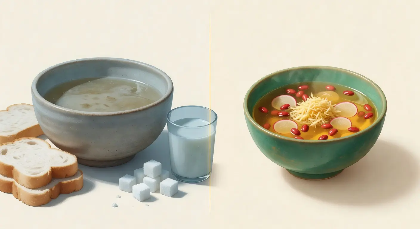 Contraste entre aliments stagnants et aliments drainants pour la prise de poids en diététique chinoise : le rôle de la Rate dans le métabolisme